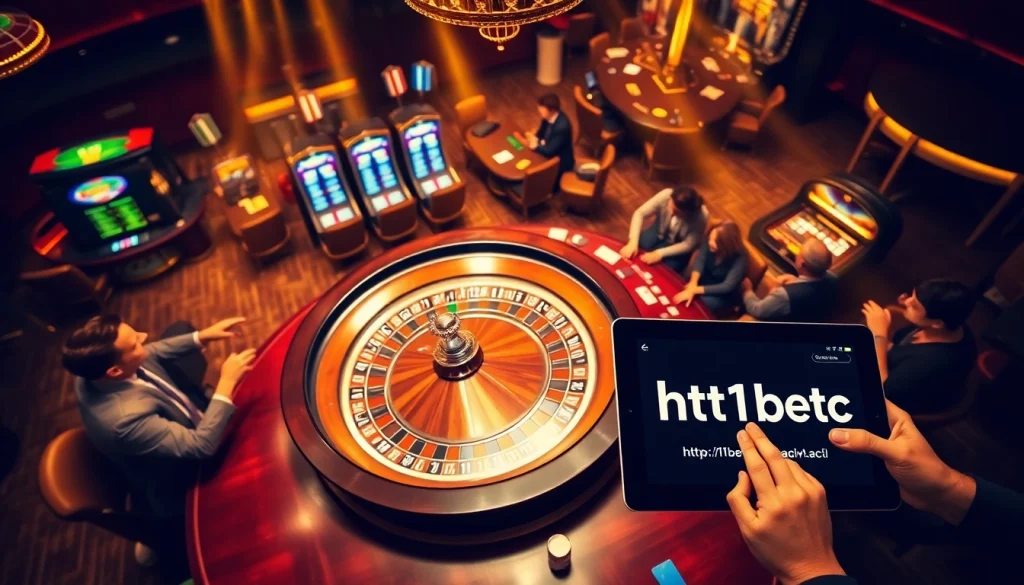 Experience the thrill of casino gaming at https://11bet.ac/ with lively roulette and blackjack tables.